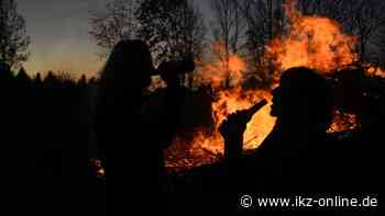 Das waren die Osterfeuer 2022 in Iserlohn - IKZ News