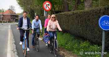 Dubbelrichtingsfietspad tussen Wezemaal en Gelrode week vroeger klaar - Het Laatste Nieuws
