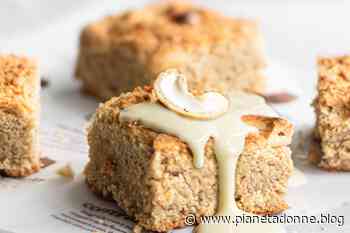 Blondies noci e cioccolato bianco: la torta americana a quadrotti - NonSoloRiciclo