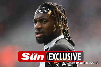 Newcastle ace Allan Saint-Maximin to be BANNED from wearing headband he wore against Leicester after... - The Sun