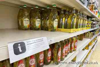 Supermarkets limit cooking oil purchases after supplies hit by Ukraine war - Ealing Times