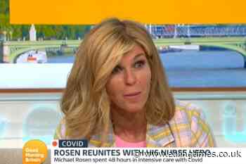 Watch an emotional Kate Garraway meet nurse who helped save husband's life - Ealing Times