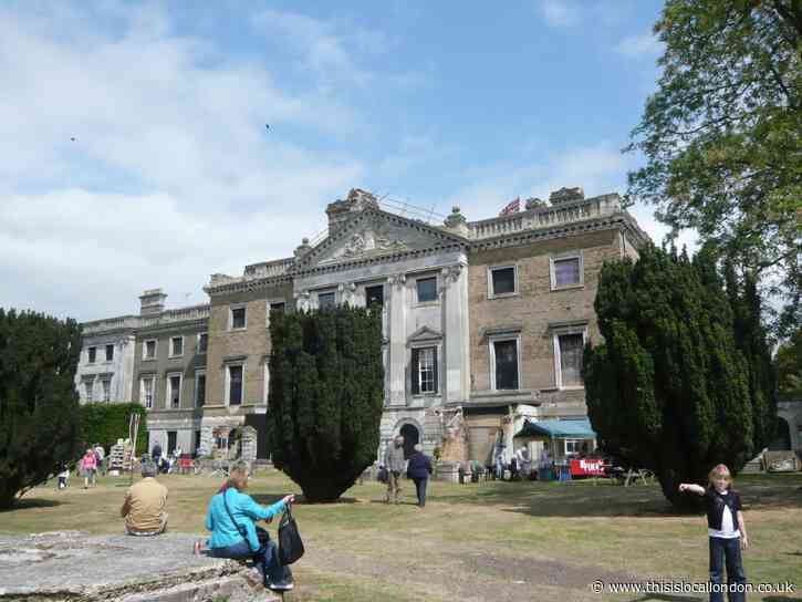 Transformation of Copped Hall near Epping from burnt out shell