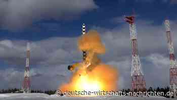 Russland nimmt neue Interkontintalrakete Sarmat ab Herbst in Dienst