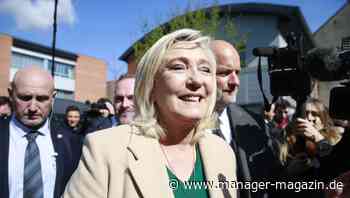 Frankreich-Wahl: Marine Le Pen versucht den Spagat zwischen Nationalismus und Mütterlichkeit