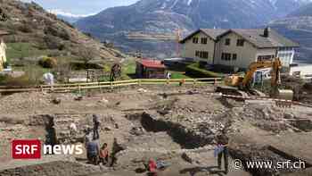 Entdeckung im Wallis - Archäologinnen finden römische Siedlung beim Bau einer Brauerei - Schweizer Radio und Fernsehen (SRF)