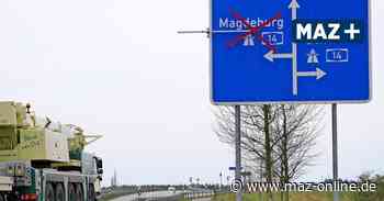 Bau der Autobahn 14 in der Prignitz: Nächster Schritt zum Baurecht - Märkische Allgemeine Zeitung