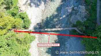 Bei der Zulg in Steffisburg – Gesuch für Bau des neuen Waggelistegs ist eingereicht - Berner Zeitung