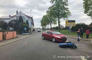POL-PDWO: Unfall mit Rollerfahrer