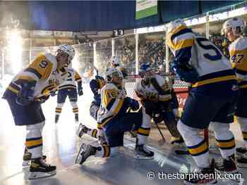 Warriors down Blades 5-1 to take Game 1 in WHL playoffs