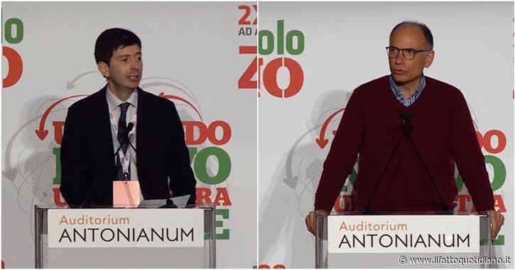 Pd e Articolo Uno, prove di unità. Speranza a Letta: “Se vogliamo fare la sinistra, noi ci siamo”. Il segretario dem: “Ne voglio una vincente”