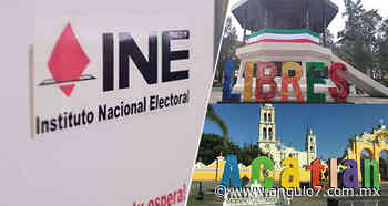 Libres, nueva cabecera distrital; de Acatlán, a Izúcar: INE - Ángulo 7