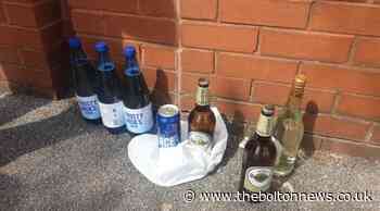 Farnworth: Alcohol taken off street drinkers outside Asda