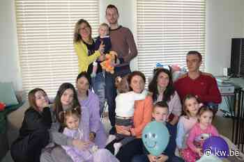 Jong gezin uit Deerlijk biedt onderdak aan elf familieleden die moesten vluchten uit Oekraïne - KW.be