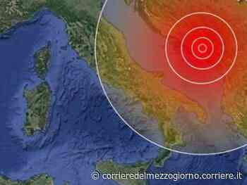 Sisma Bosnia, terremoto avvertito anche a Bari e Napoli: nessun danno - Corriere del Mezzogiorno