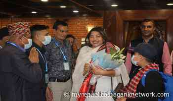 Minister Jhakri leaves for US to address high level meeting of UN Habitat - Myrepublica