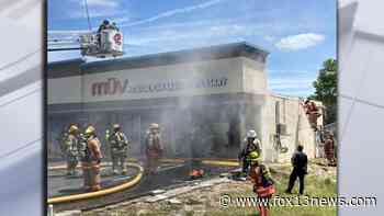 Firefighters battle heavy smoke at medical cannabis dispensary in Clearwater - FOX 13 Tampa