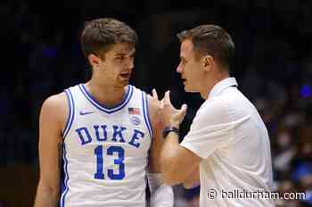 Duke basketball: Joey Baker has chance to leave Durham on positive note - Ball Durham