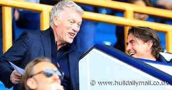 West Ham boss David Moyes watches Hull City amid interest in Manchester United youngster - Hull Live