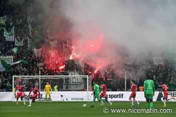 La rencontre de l'AS Monaco à Saint-Etienne interrompue plusieurs minutes (1-3)