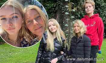 Gwyneth Paltrow's daughter Apple, 17, asks VERY cheeky question - Daily Mail