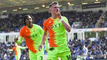 Peterborough United 0-1 Nottingham Forest: Sam Surridge's winner confirms relegation for Posh - BBC