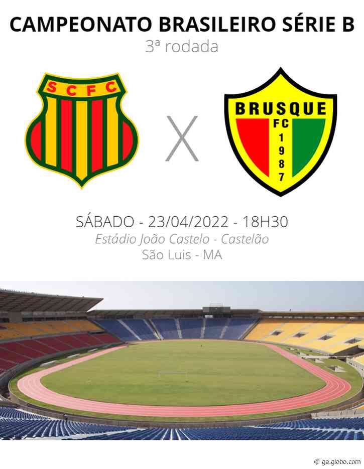 Sampaio Corrêa x Brusque: veja onde assistir, escalações, desfalques e arbitragem - Globo