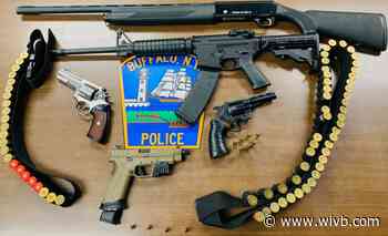Buffalo man arrested on several weapons charges