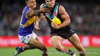 Gray hurt as Port thrash West Coast in AFL - Western Advocate