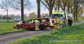 Bestuurder crossauto zwaargewond bij botsing met boom in Harreveld - De Gelderlander
