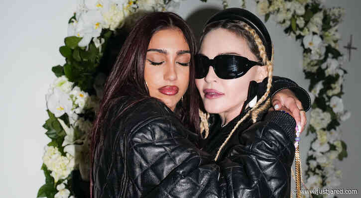 Madonna Celebrates Burberry's Lola Bag with Daughter Lourdes Leon!