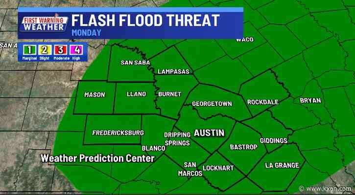 Rain heading to Central Texas: Timing, amounts & concerns