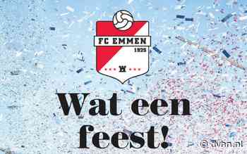 Vandaag door de brievenbus, online óf af te halen bij de krantenboer: de FC Emmen-promotiebijlage! - Dagblad van het Noorden