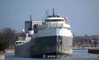 Ojibway makes final voyage up the Welland Canal to Port Colborne ship recycling yard - St. Catharines Standard