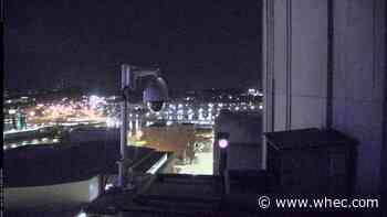 Peregrine Falcon on Times Square Building produces third egg