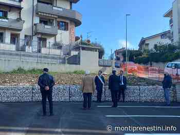 Colleferro: inaugurato il nuovo parcheggio di via del Pantanaccio - Monti Prenestini