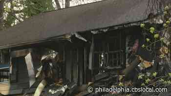 House Fire In Woodbury, Gloucester County Leaves Family Displaced - CBS Philly