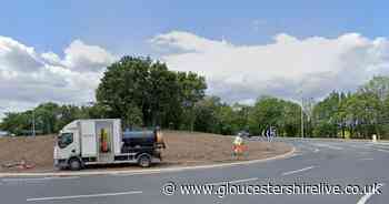 Crash on A40 roundabout at Gloucester between car and motorbike - updates - Gloucestershire Live