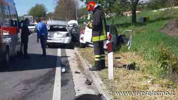 Traffico bloccato a Campiglione di Fermo per un tamponamento a catena - Vivere Fermo