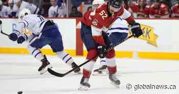 Panthers win 13th straight, top Maple Leafs 3-2 in overtime