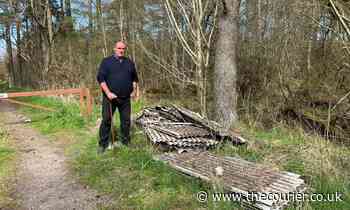 Angus asbestos fly-tipping branded 'absolute insanity' - The Courier