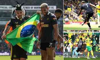 Norwich 0-3 Newcastle: Joelinton and Bruno Guimaraes push Canaries closer to relegation - Daily Mail
