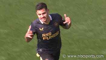 Bruno Guimaraes nets third Newcastle goal v. Norwich City - NBC Sports