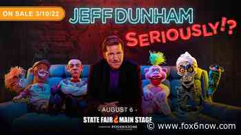 Wisconsin State Fair: Jeff Dunham brings laughs to Main Stage Aug. 6 - FOX 6 Milwaukee