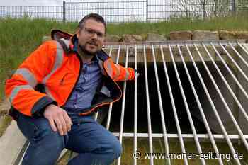 Marl: Regenrückhaltebecken in Marl - sensibler Teil der kritischen Infrastruktur - Marler Zeitung