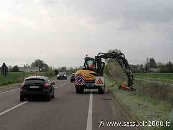 Strade di pianura, al via il piano di sfalcio dell'erba. Mezzi della provincia al lavoro a Nonantola e Finale - sassuolo2000.it - SASSUOLO NOTIZIE - SASSUOLO 2000