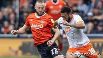 Luton Town 1-1 Blackpool: Visitors fight back to deny play-off chasers victory
