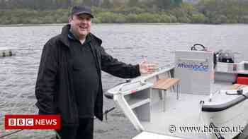 Peter Kay launches Wheelyboat for disabled people