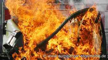 Augsburg: Unbekannte zündeln: Es gibt eine Serie von Mülltonnenbränden | Augsburger Allgemeine - Augsburger Allgemeine