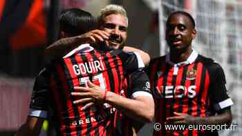 Ligue 1 - Grâce à un doublé de Delort, Nice bat Lorient (2-1) et se replace dans le Top 4 - Eurosport FR